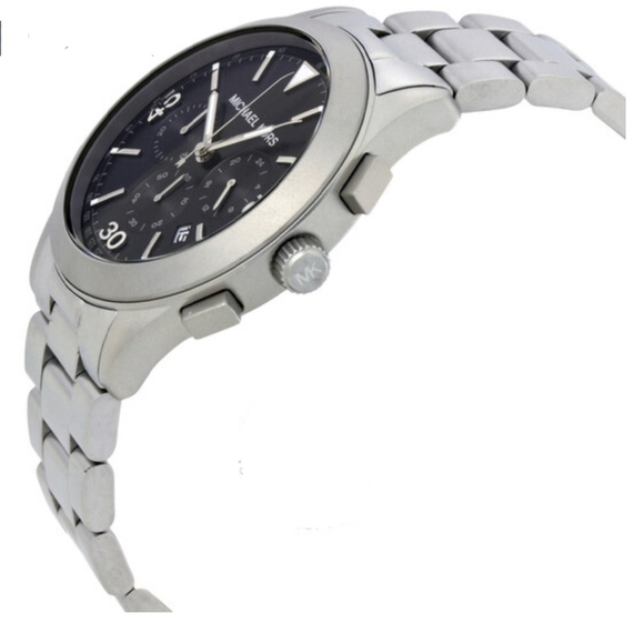 MK Men's Gareth Chronograph Black Dial Watch - Picture 3 of 10